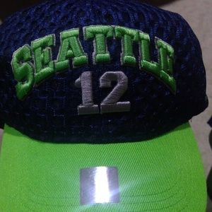 Seattle Seahawk 12th Fan Embroidered Ball Cap